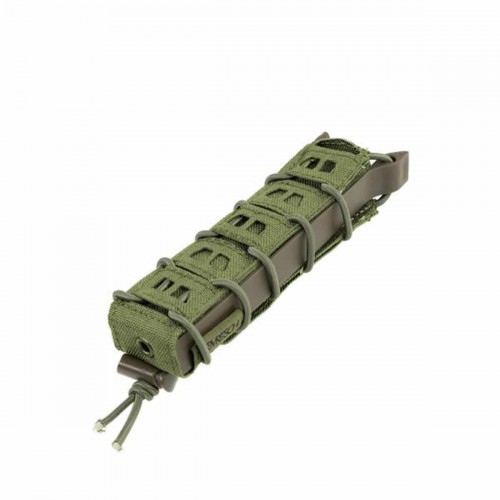 Novritsch Open SMG Mag Pouch (Green), Pouches are simple pieces of kit designed to carry specific items, and usually attach via MOLLE to tactical vests, belts, bags, and more